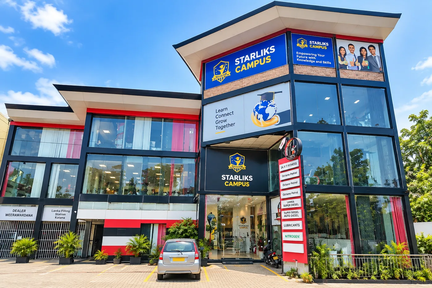 The Starliks Campus building in Boralesgamuwa, Colombo